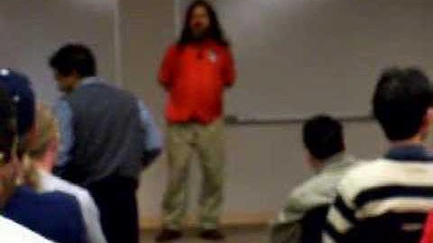 Richard Stallman at UCSD: Introduction