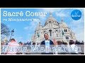 Sacre Coeur Bazilikası ve Montmartre Tepesi'nden Paris Manzarası