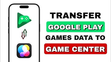 How To Transfer GOOGLE PLAY Games Data to Game Center 2024 | Quick And Easy Tutorial