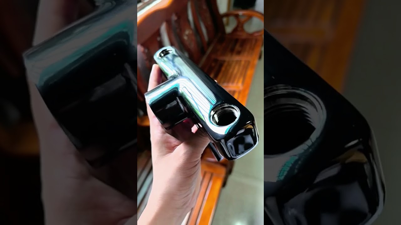 Dark Black Faucets by PVD Magnetron Sputtering Coating