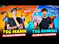 Awm Vs M82b 🔫 | Tsg Mann Subscribers 😱Vs Tsg Ronish Subscribers 💪 Who Wins? - Garena Free Fire