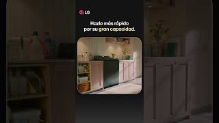 ¿Qué es una lavadora de gran capacidad? Más espacio para lavar todo en tu LG carga superior
