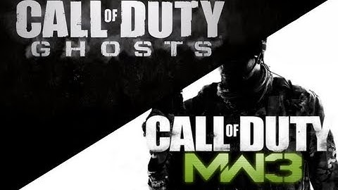 "Call of Duty Ghosts" vs. MW3 Graphic Comparison Video