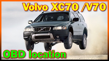 OBD location - Volvo XC70 / Volvo V70