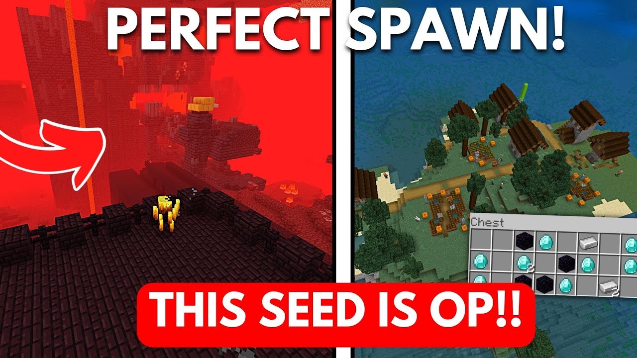 🔥[GOD SEED] Minecraft 1.19 Bedrock Edition! (best minecraft seeds 1.19