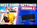 BEST COMPETITIVE SETTINGS for SEASON 4 (In Depth)