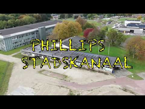 Urban exploring Phillips Stadskanaal with drone