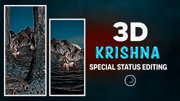 How to make viral 3d video tutorial in hindi / Alight motion 3d krishna status tutorial