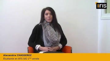 IRIStories - Alexandra, BTS SIO en alternance