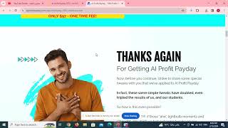 Ai Profit Payday OTO 1 to 9 OTO Links below + Huge Bonuses