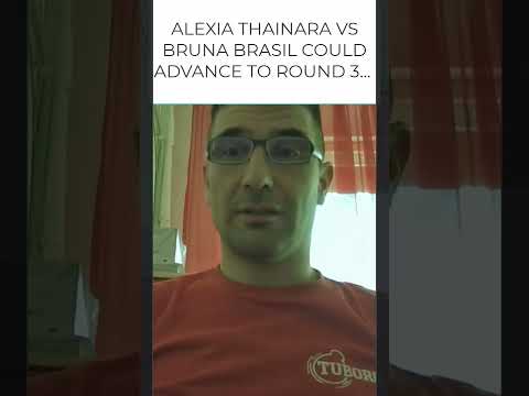 Alexia Thainara Vs Bruna Brasil Should Advance To Round 3 #ufcseattle