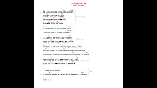De Profundis