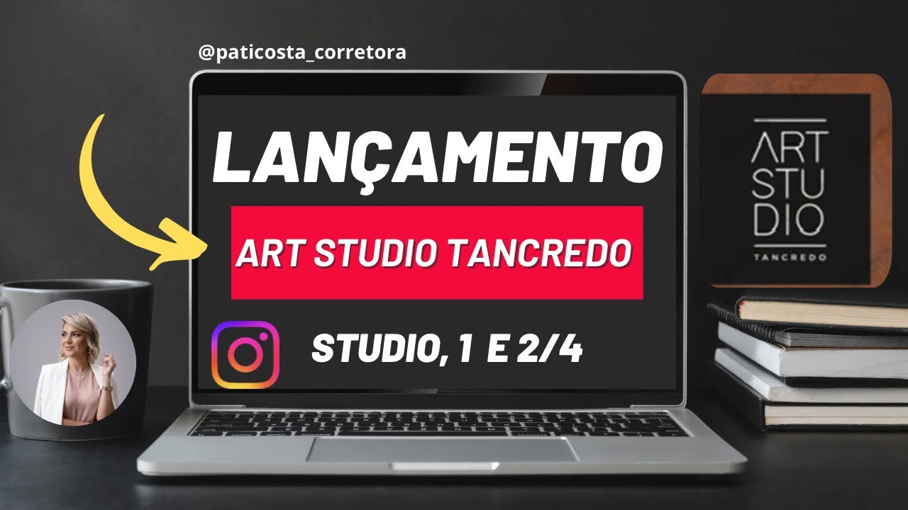 ART STUDIO TANCREDO | Lançamento OFICIAL - STUDIOS, 1 e 2/4 Av. Tancredo Neves 