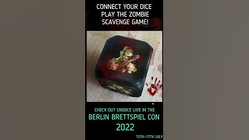 Zombie Scavenge dice game will showcase in Berlin convention!