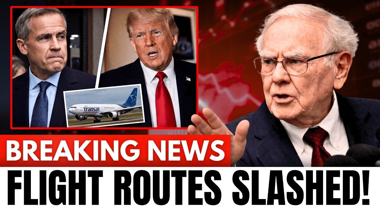 BREAKING: Trump Faces Disaster as Canada Cuts Billions from U.S. Flight Routes in 2026 | Buffett