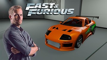 GTA V - Toyota Supra Customization (Fast and Furious) Jester Classic