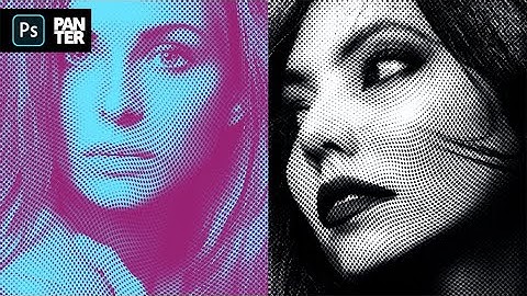 How to Add Halftone Effects on Portraits | Adobe Photoshop Tutorial