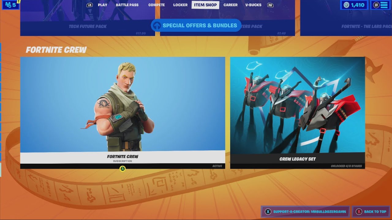 ❓❓❓ FORTNITE CREW SKIN FOR DECEMBER CUBE ASSASSIN IMAGE HAS BEEN REPLACED BY JONESY WHY ❓❓❓