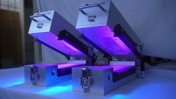 uv led curing system for flexo light source