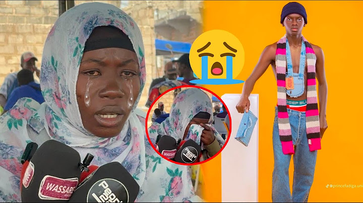 Alahou Akbar "thi bir négam la fato" la sœur de Prince Fadiga raconte le film de sa mort et verse...