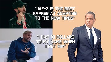 Rappers Talking About Jay-Z (Eminem, Drake, Kanye West, Nipsey Hussle, J Cole & more)