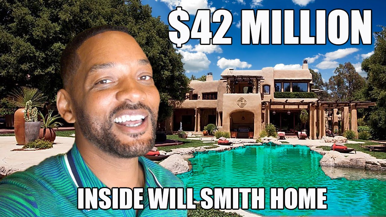 House Tour at Will Smith 42 Million dollar Calabasas luxury real