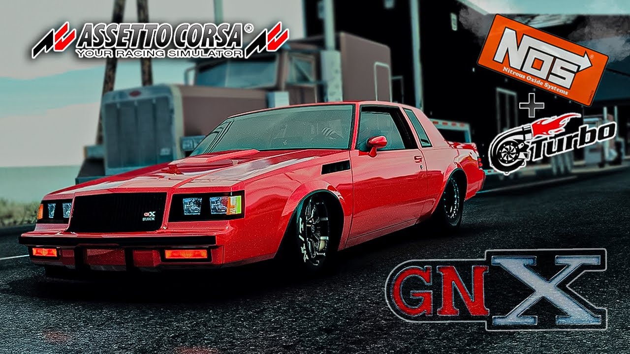 Chill Vibes ASSETTO CORSA Drag KG Buick GNX V6 1987 🧴NOS🧴 1105hp