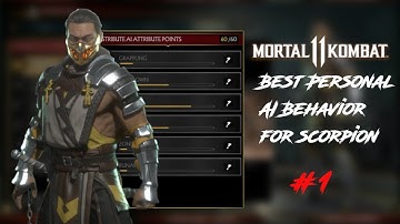 Best AI Behavior for Scorpion | Mortal Kombat 11