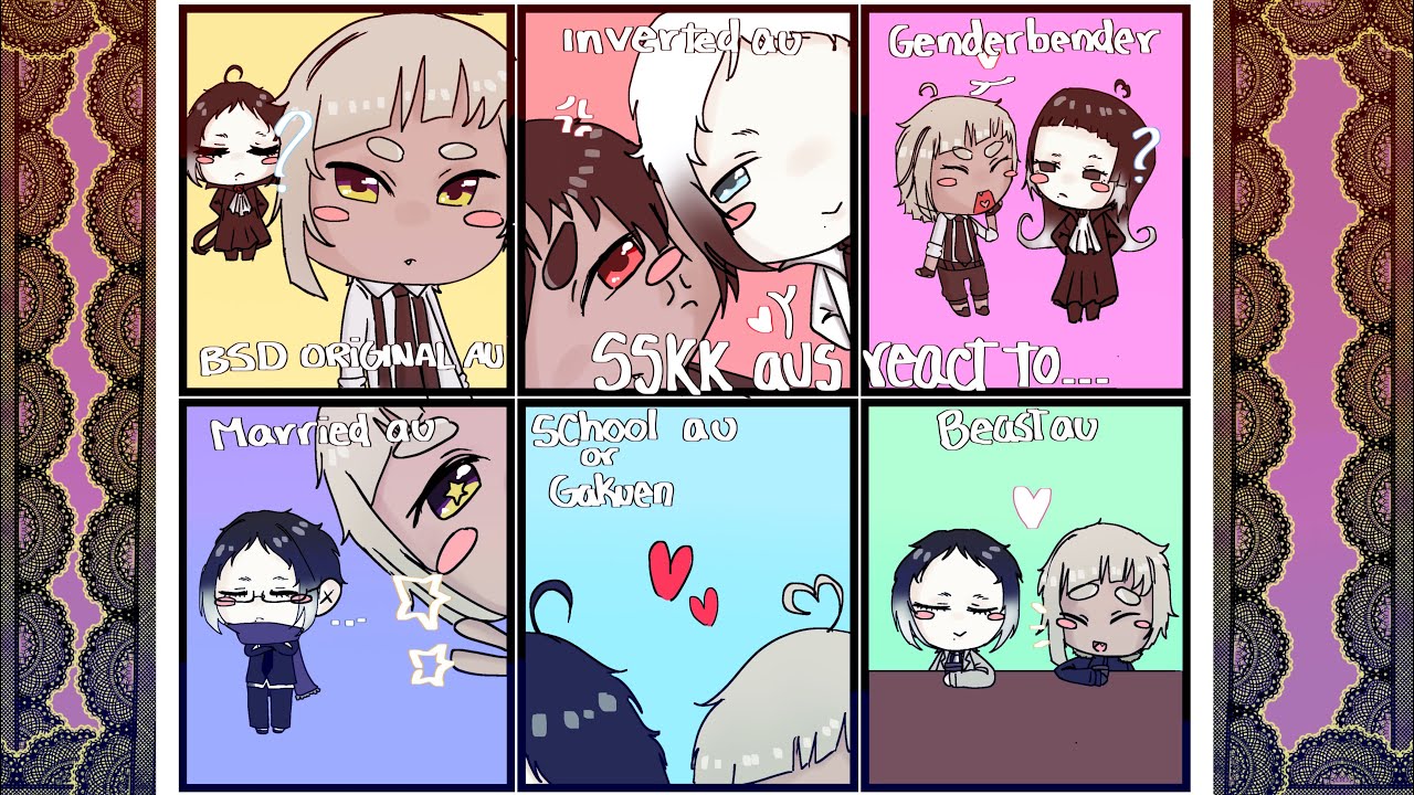 ᝰ.ᐟ | SSKK AUS REACT TO THEMSELVES || WIP || ESP/ENG||  INVERTED AU || X2 || rushed|| (ㅎ.ㅎ)