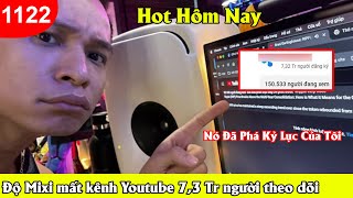 Độ Mixi mất kênh Youtube hơn 7,3 triệu người theo dõi, livestream tiền số