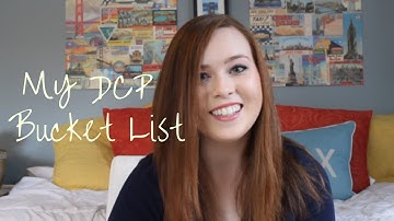 MY DCP BUCKET LIST! | Disney College Program 2019