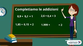 Addizioni E Sottrazioni Con I Decimali