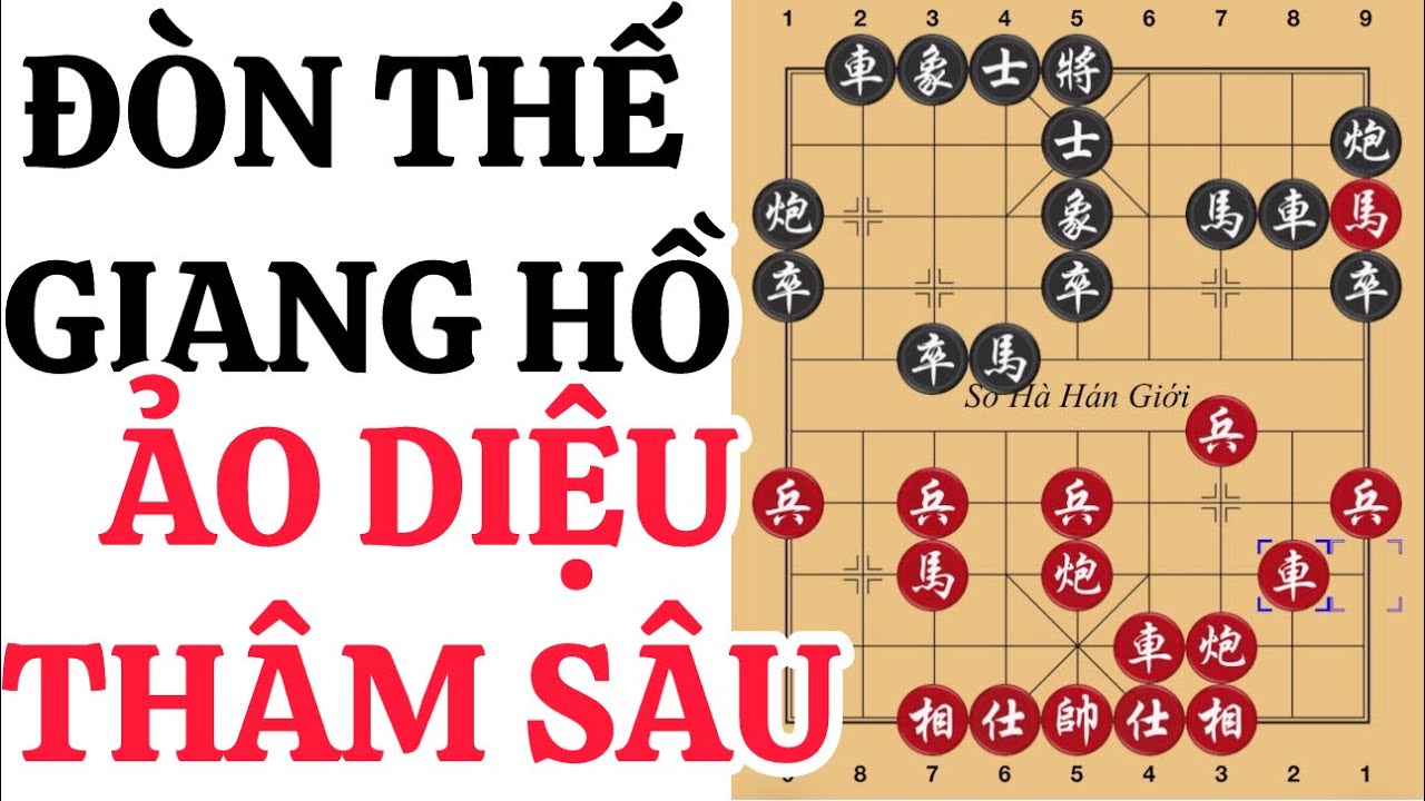 Bình Luận Cờ Tướng: Thế Trận Hay ( Pháo Đầu Tấn Tam Binh vs Bình Phong Mã Tam Bộ Hổ ) 