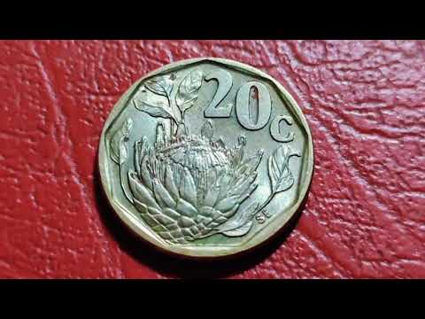Coin South Africa 20C 1992