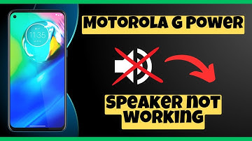Motorola G Power Speaker not working || How to solve the speaker problems || Speaker problem solve