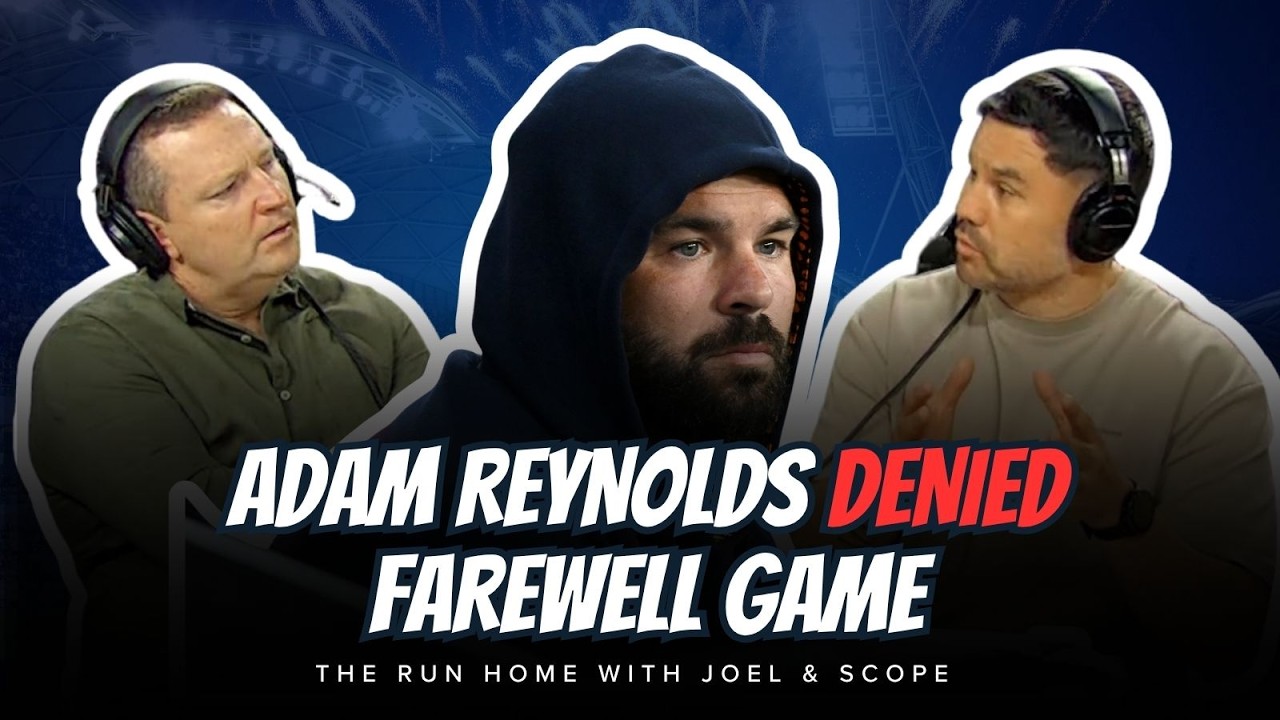 #nrl  | "I'm Disappointed He Can't Say Goodbye!" Adam Reynolds Denied Farwell Outing!