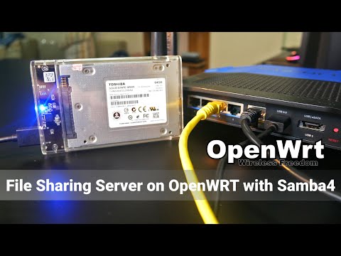 OpenWRT - File Sharing Server on OpenWRT with Samba4 (SMB)