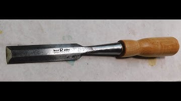 Repairing an old socket chisel and making a wood handle