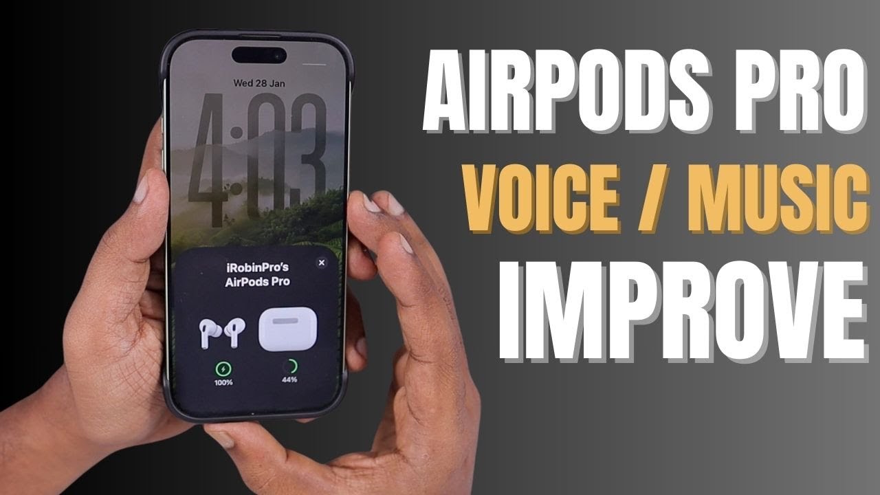 Airpods Pro Voice and Music Quality 🔥 Let's Improve!