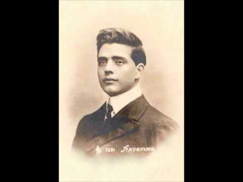 Italian Tenor Giuseppe Anselmi ~ Spirto gentil (19...