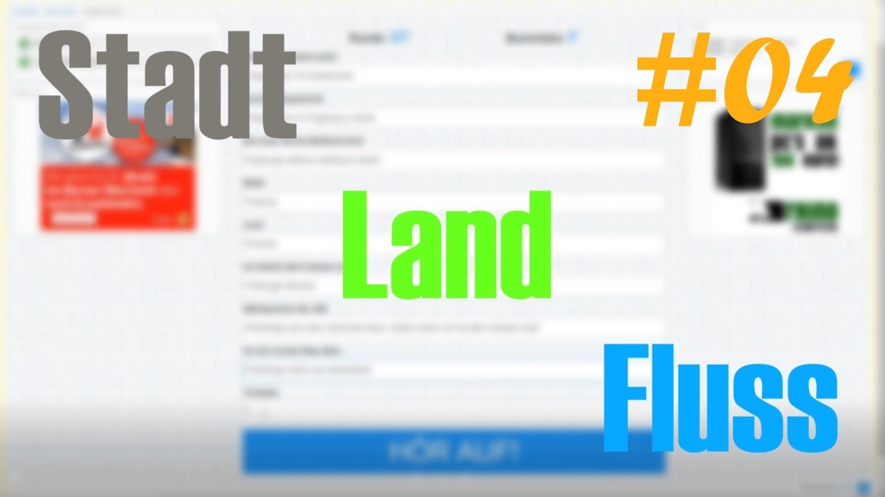 Stadt Land FluГџ Online Stadt Land FluГџ Online