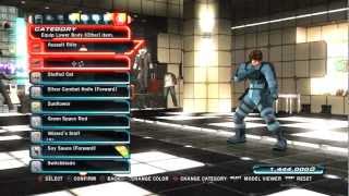 Tekken Tag Tournament 2 - Metal Gear Solid SOLID SNAKE Customization