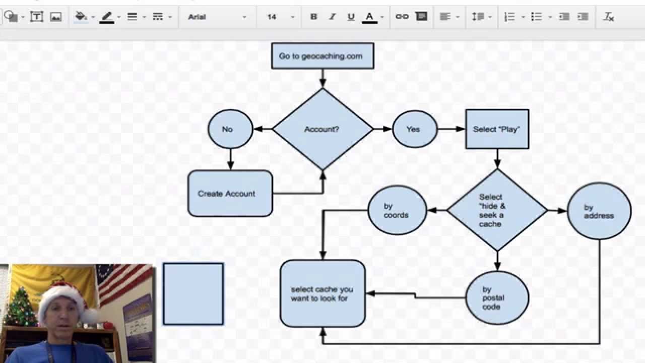 How to Make a Flow Chart with google drive - YouTube