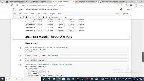 TSF : Technical TASK 2 - Prediction using Unsupervised ML (Level - Beginner)