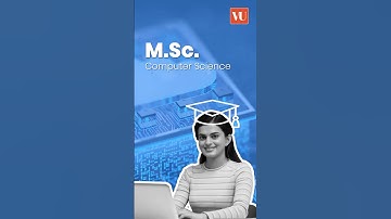 Advance Your Tech Career | M.Sc. (Computer Science) at Vishwakarma University