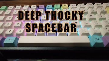 YeS bUt DoEs YoUr SpAcEbAr SoUnD tHiS DeEp and ThOcKy?