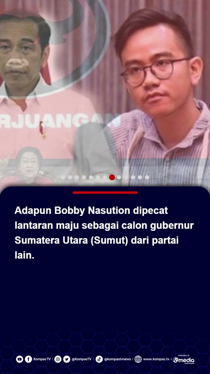 Daftar 27 Kader PDI P yang Dipecat, Termasuk Jokowi, Gibran, dan Bobby #jokowi #gibran #pdip