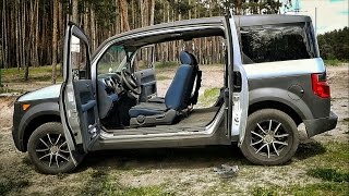 Honda Element / Единственный полноценный обзор на русском YouTube - Видео от #тачкотоксикоз