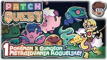 POKEMON MEETS GUNGEON, A ROGUELIKE METROIDVANIA!! | Let