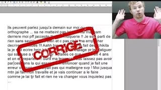 Je Corije Jul Ki Cest Pa Et Crire...